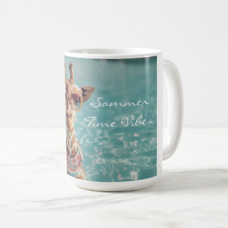 Cute Giraffe  Mug - Adorable Animal Art Decor Kaffemugg