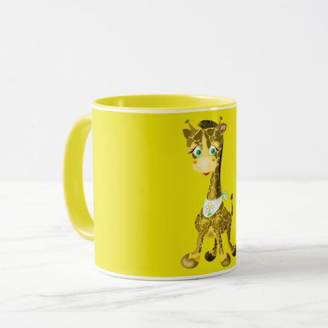 Cute Giraffe Mugg (Framsida vänster)