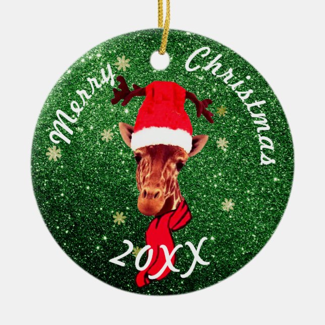Cute Giraffe Ornament | DEKORATIONERNA JULGRAN (Framsidan)