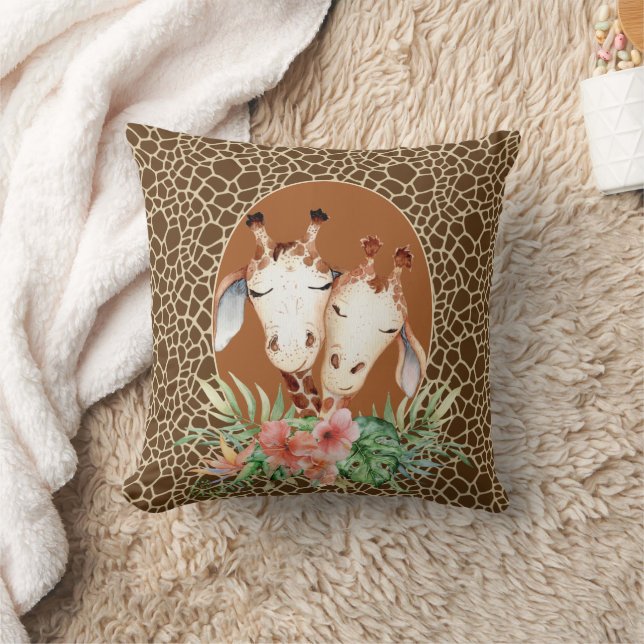 Cute Giraffe par Pillow Kudde (Filt)