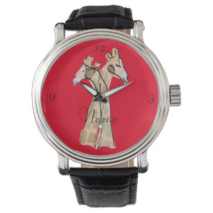 Cute Giraffe par Thunder_Cove Armbandsur