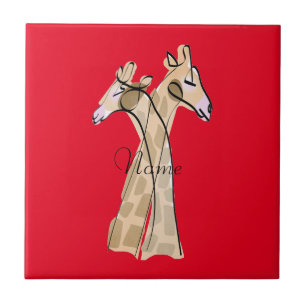 Cute Giraffe par Thunder_Cove Kakelplatta