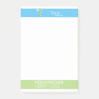 Cute Giraffe Pediatrician/Pediatrician Post-it Block