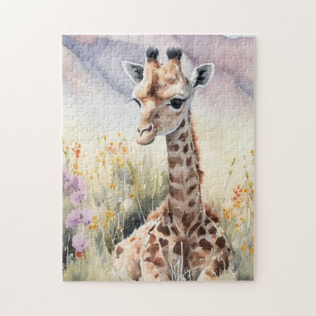 Cute Giraffe Pussel (Vertikal)