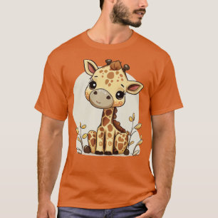 Cute Giraffe T Shirt