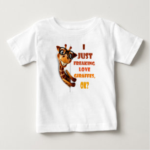 Cute Giraffe T Shirt