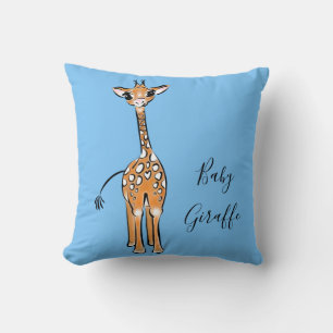 Cute Giraffe teckning, safari-djur Kudde