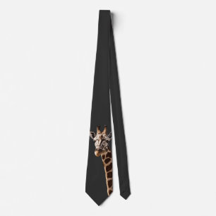Cute Giraffe Tittar på dig! Slips