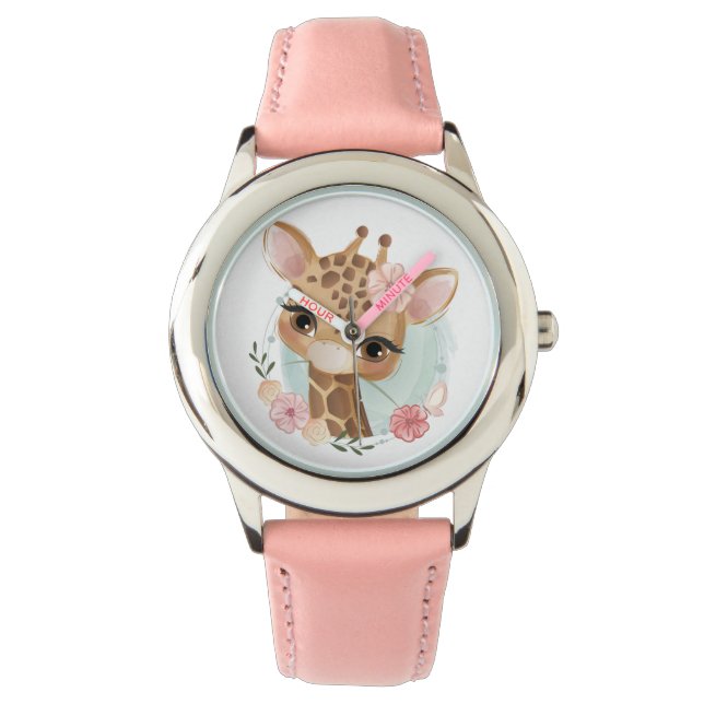 Cute Giraffe Watch Armbandsur (Framsida)