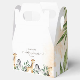 Cute Giraffe,Zebra Löv Baby Shower Presentaskar