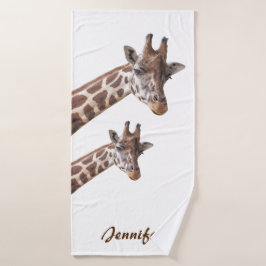 Cute Giraffes Personlig Namn