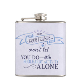 Cute Giral Vänskap Heart Typography Quote Fickplunta