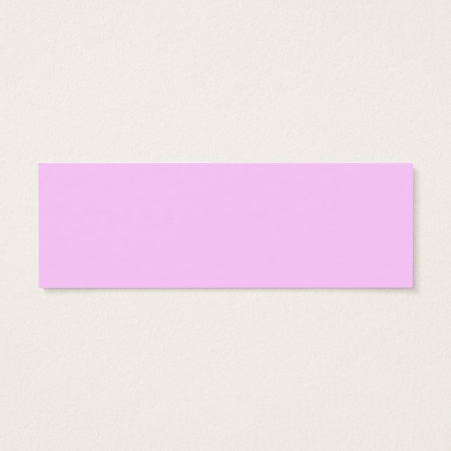 Cute Girl Bookmark Design Litet Visitkort (Baksidan)