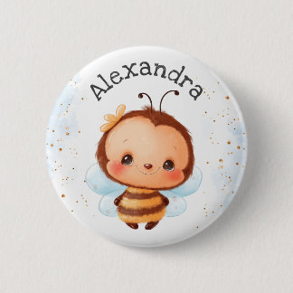 Cute Girl Bumblebee Kids Knapp