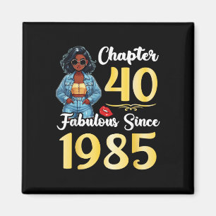 Cute Girl Chapter 40 Years Old Fabulous sedan 1985 Magnet