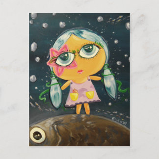 Cute Girl - Girl from Sea Vykort