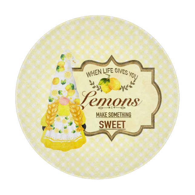 Cute Girl Gnome och Lemons (Framsidan)