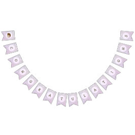 Cute Girl Hedgehog Grattiss Vimplar