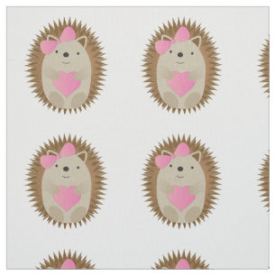 Cute Girl Hedgehog Tyg