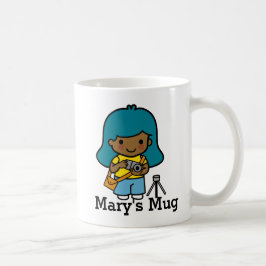 Cute Girl/Photo Journalist Kaffemugg