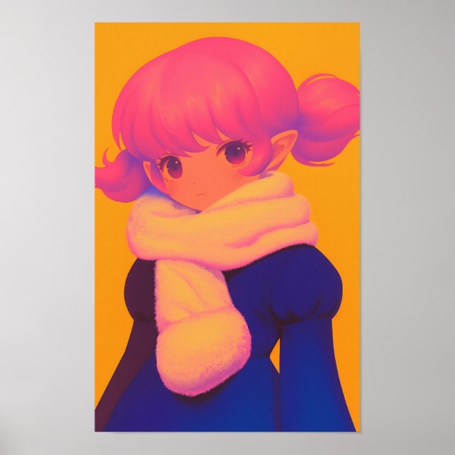 Cute Girl Poster (Framsidan)