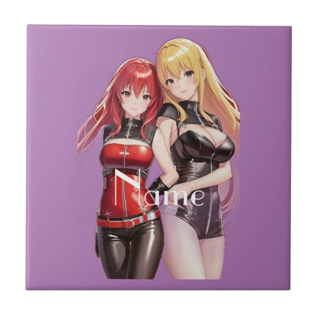 Cute Girls Anime Thunder_Cove Kakelplatta (Framsidan)