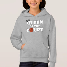 Cute Girls' Basketball Queen of the Court Sports T Shirt