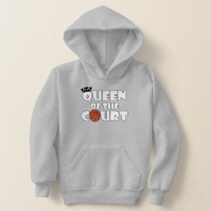 Cute Girls' Basketball Queen of the Court Sports T Shirt