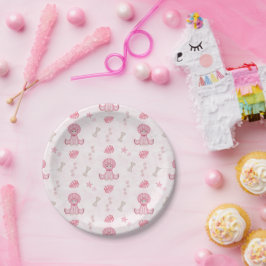 Cute Girls Birthday Pink Dinosaur
