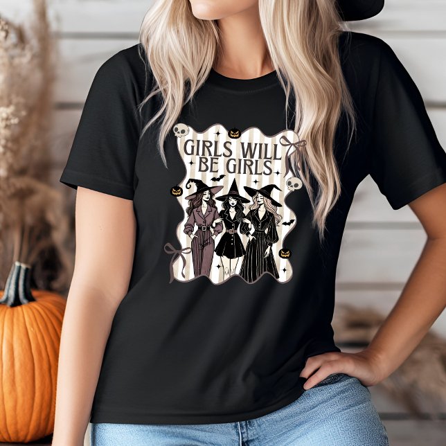 Cute Girls kommer att bli Girls Halloween Tshirt T Shirt (Skapare uppladdad)