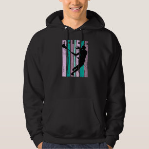 Cute Girls Lacrosse Queen Coach Plays La Crosse Mo Hoodie