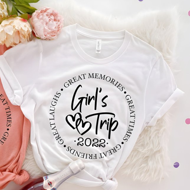 Cute Girls Resa Vacation Besties Matching Vacay T Shirt (Skapare uppladdad)