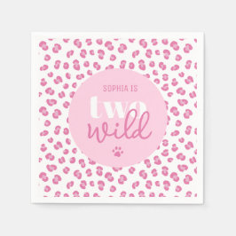 Cute Girl's second födelsedagsfest Pappersservett