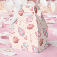 Cute Girls Space Birthday Pink Astronaut