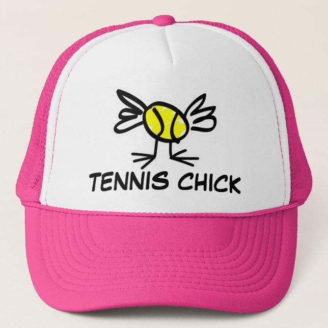 Cute Girl's tennis hattpresent Keps (Framsida)