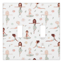 Cute Girls Zen Yoga Meditation Andlig Namaste