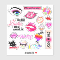 Cute Girly Laptop Phonecase Funny