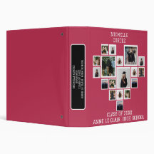 CUTE GIRLY magenta STUDENTEN Photo COLLAGE