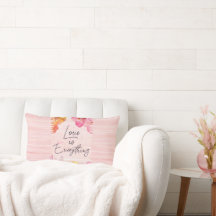 Cute Girly Rosa Blommigt Watercolor