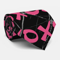 Cute girly shock rosa marble xoxo hugs kisses