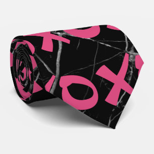 Cute girly shock rosa marble xoxo hugs kisses slips