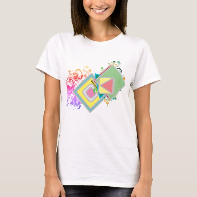 Cute Girly T Shirt (Framsida)