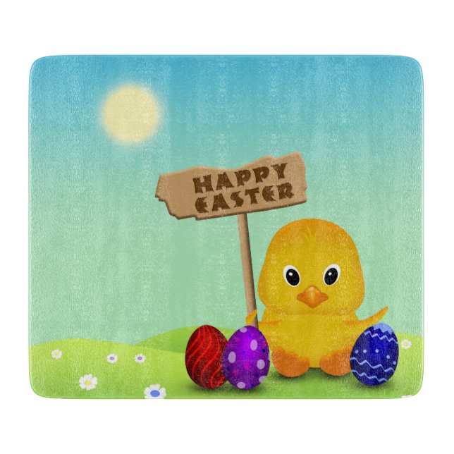 Cute Glad påsk Baby Chick (Framsidan)