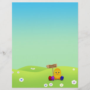 Cute Glad påsk Baby Chick