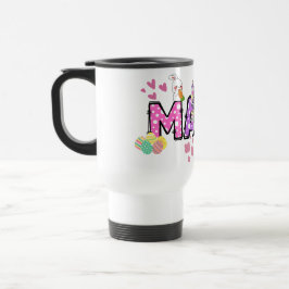 Cute glad påsk bunny mamma gift mugg personlig