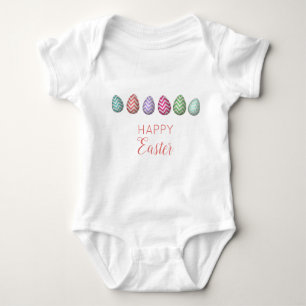 Cute Glad påsk Egg Pastel Färg T Shirt