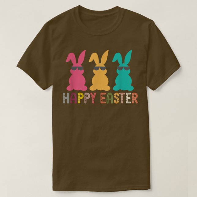 Cute Glad påsk för Tonåring flickor, pojkar, Påsk  T Shirt (Design framsida)