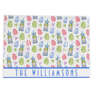 Cute Glad påsk Gnomes Bunny Öron Vår Färg