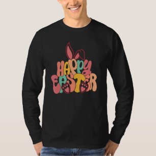 Cute Glad påsk Hoppy Bunny Påsk Family Matchi T Shirt