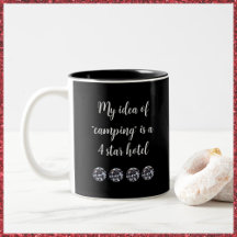 Cute Glam Girl Quote Camping